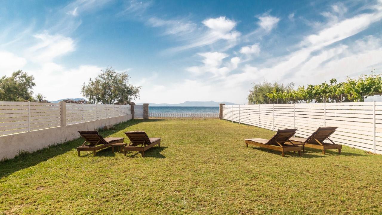 Terracotta Beach House Lefkímmi Exteriér fotografie
