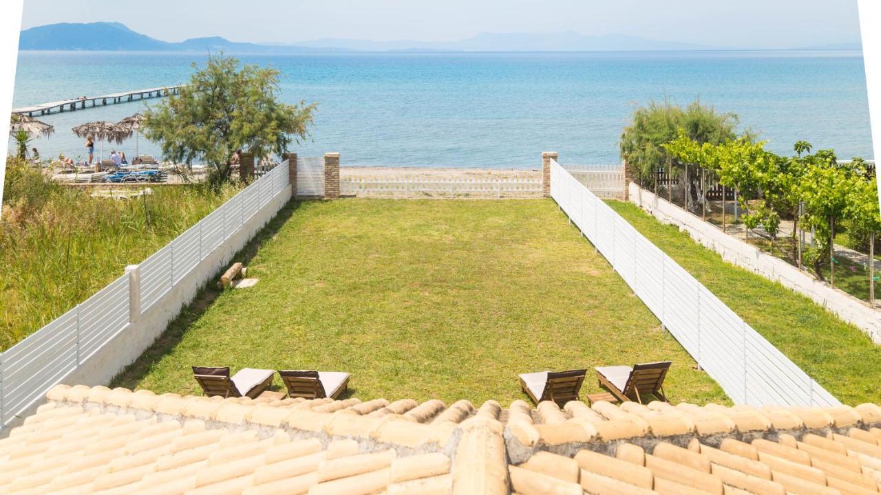 Terracotta Beach House Lefkímmi Exteriér fotografie